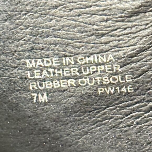 Michael Kors Black Leather Foldover Kendra Open Peep Toe Stiletto Booties 7M - Picture 11 of 12